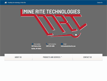 Tablet Screenshot of minerite.com
